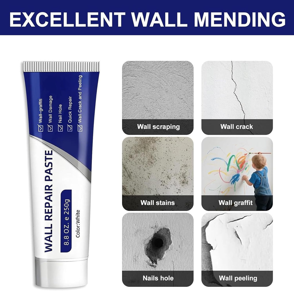 Drywall Patch Repair Kit, 250g Wall Mending Agent