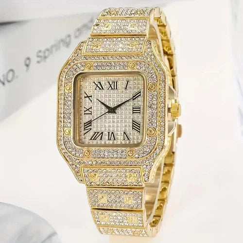 Bling Rapper Necklace, Watch+Bracelet Jewelry